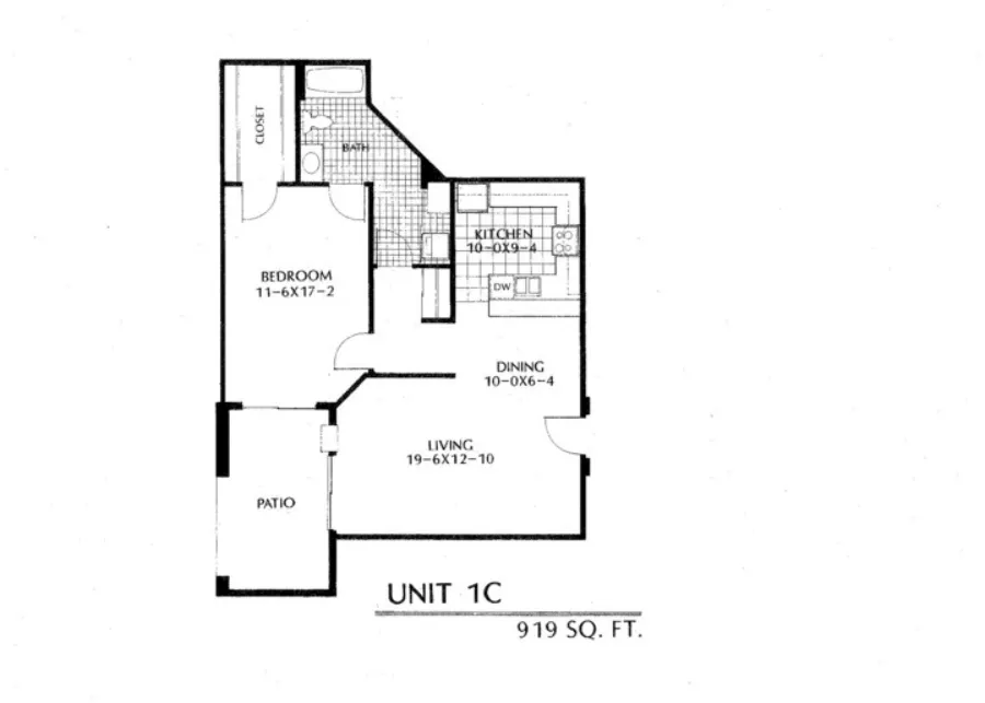 1C floor plan